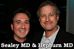 Rob Sealey, MD and Dave Hepburn MD hosts of cross country radio program WISE QUACKS